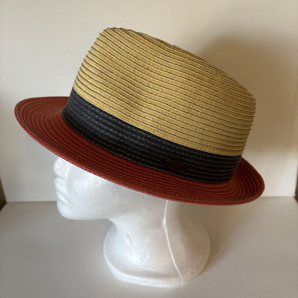 Wallaroo Hat Company St Tropez Trilby Fedora Summer Beach Sun 100% Paper Braid View 3